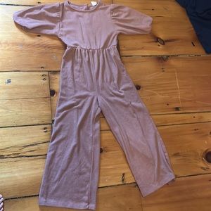 Brown/tan Zara jumpsuit